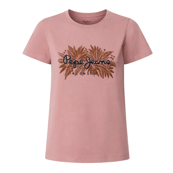 Pepe Jeans T-shirts hauts et polos Mauve - T-SHIRT CRISTINA - S - Ref 26 €